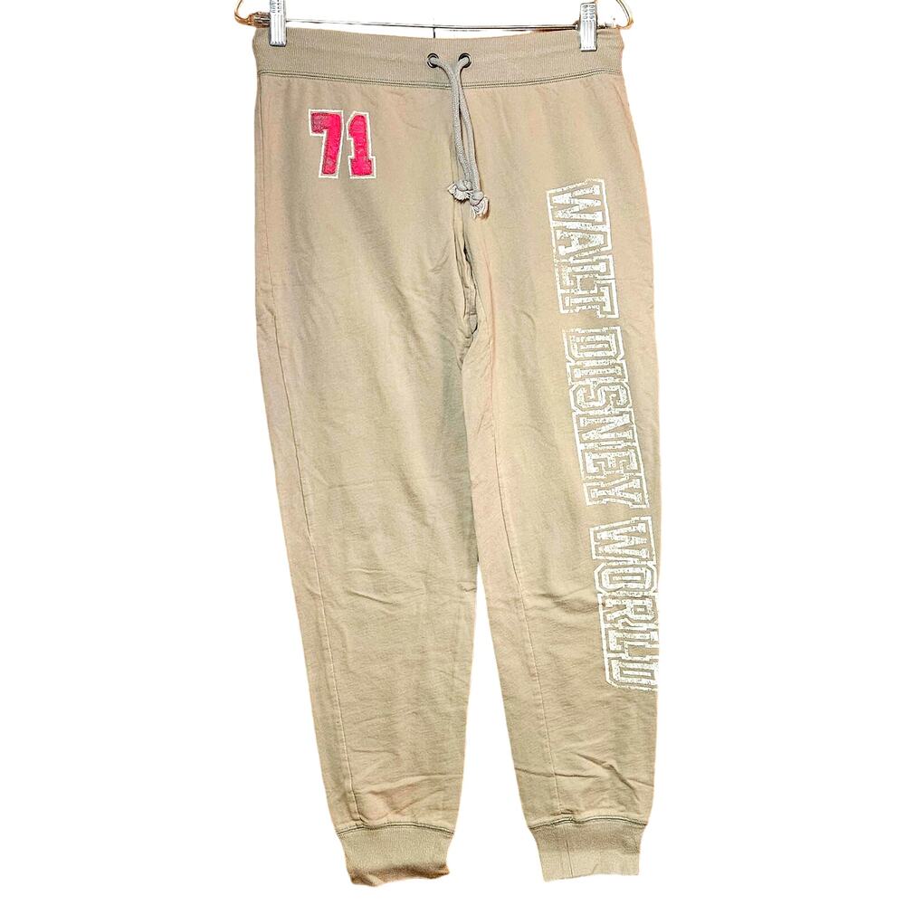 Disney Parks Grey Jogger Sweatpants Size Small